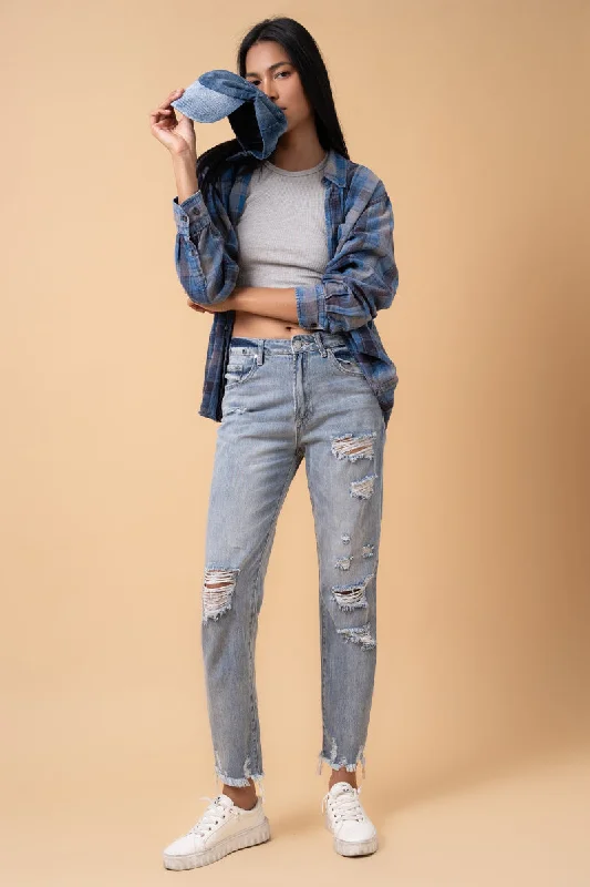 Ambitious High Rise Premium Girlfriend Jeans