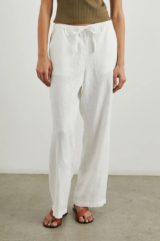 EMMIE PANT - WHITE