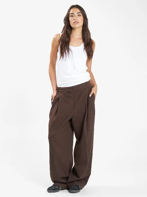 Giovanna Trouser - Burnt Chestnut