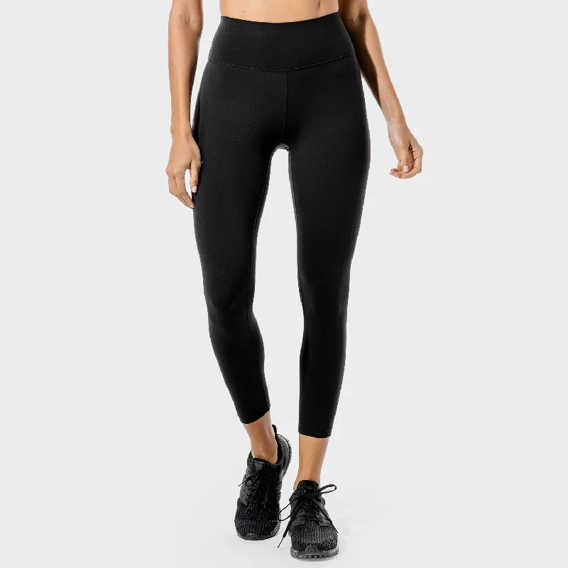 Infinity Cropped 7/8 Leggings - Black