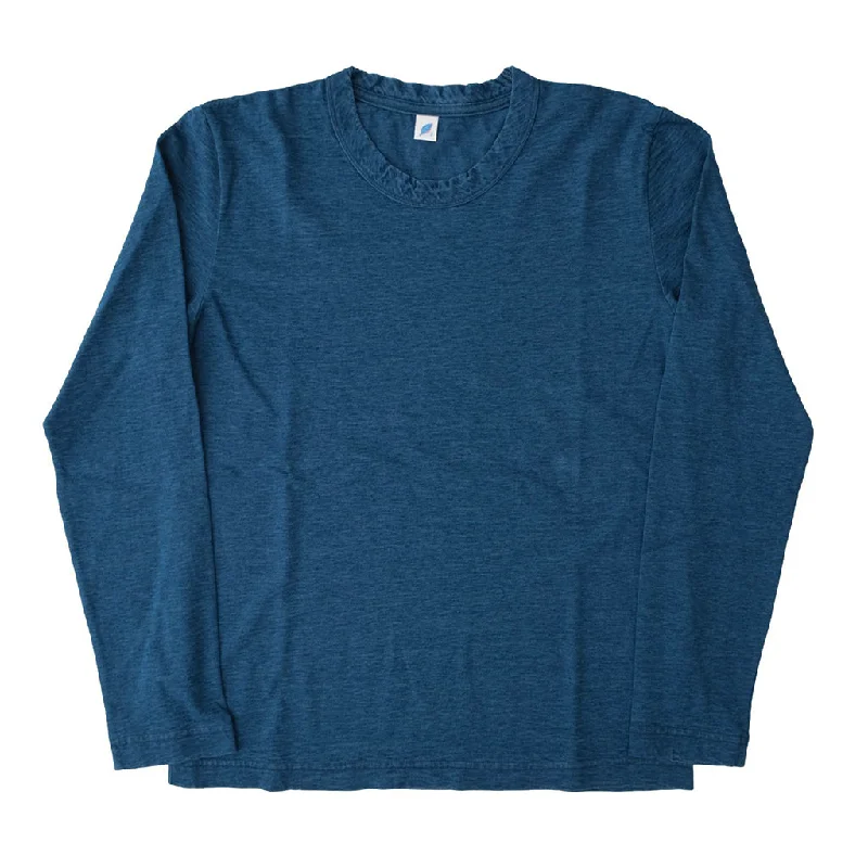 Pure Blue Japan Greencast Indigo L/S Tee