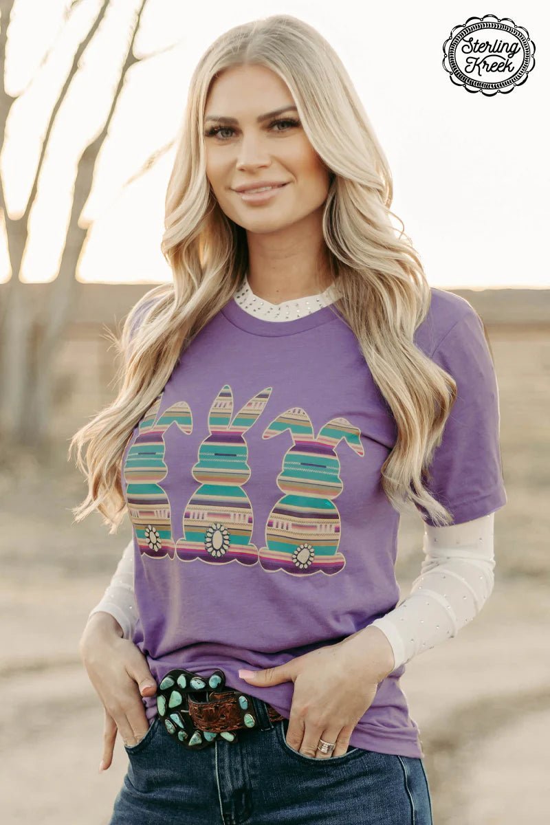 Serape Bunny Tee*