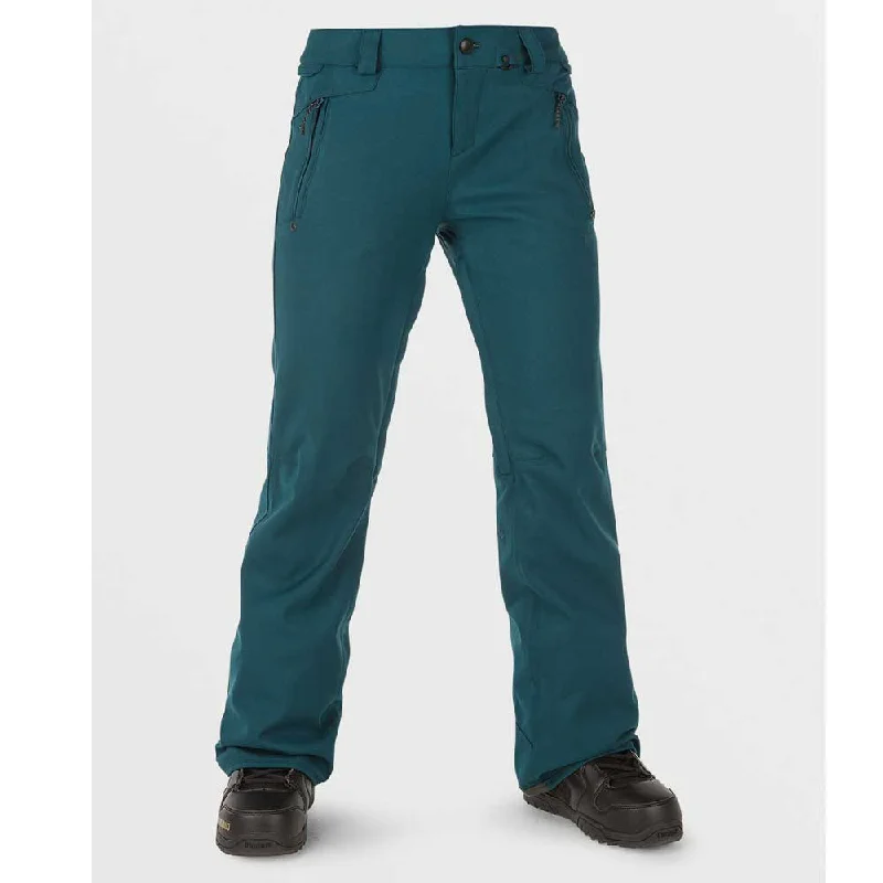 Volcom Womens Species Stretch Snow Pants - Storm Blue