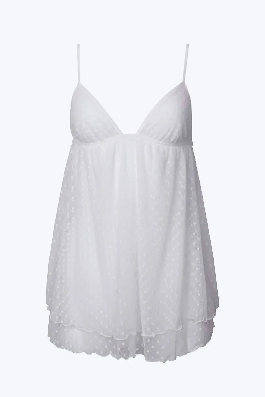 Coucou Lola Dolly Chemise In White