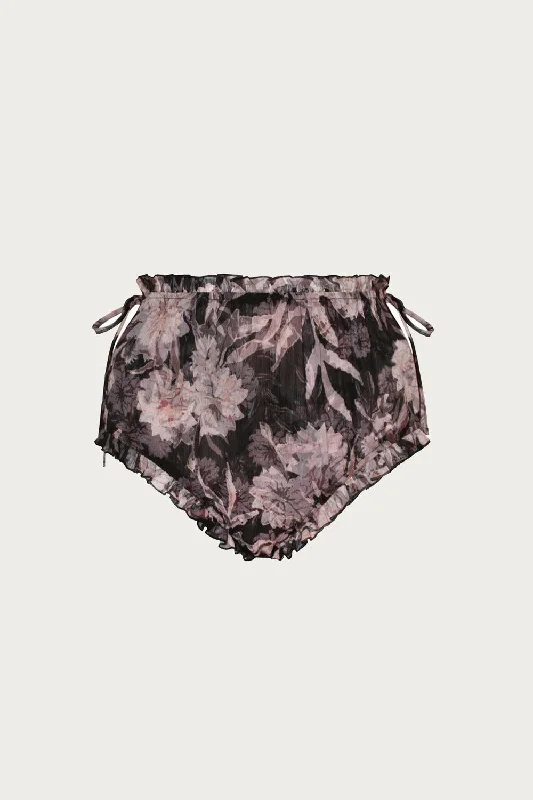 Magnolia Brief In Midnight Faded Floral