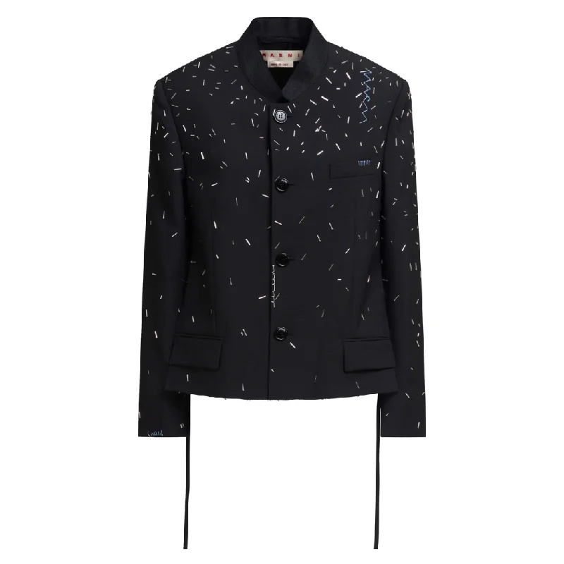 PEARL EMBELLISHED JACKET