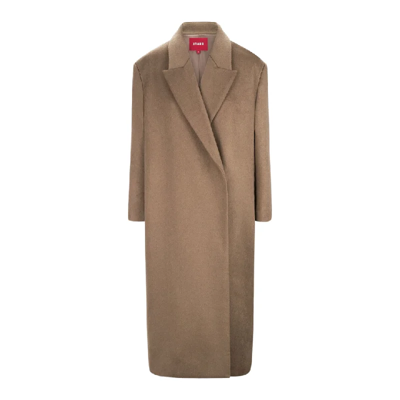 Taupe Serge Coat